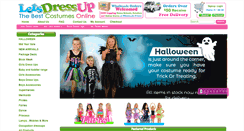 Desktop Screenshot of letsdressup.com.au